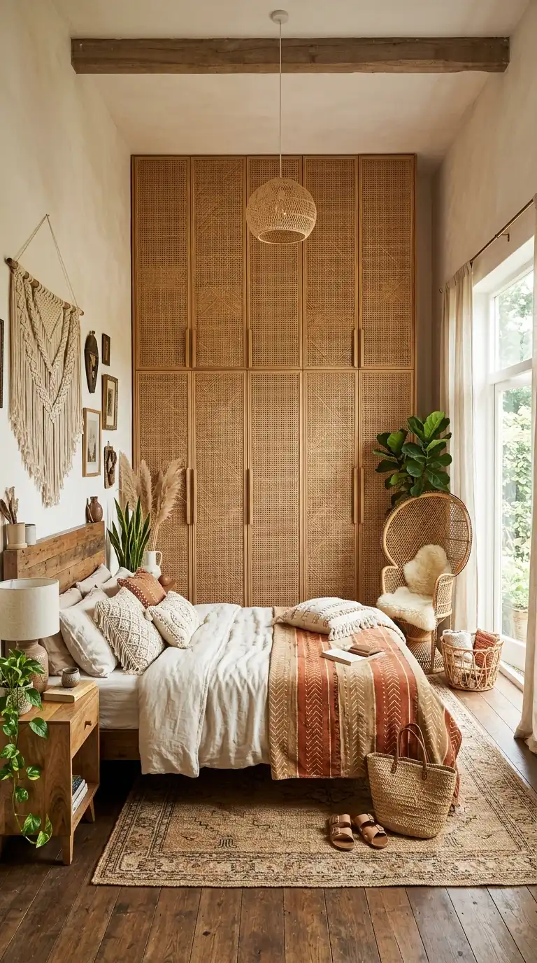 12 Rattan Wardrobe Designs