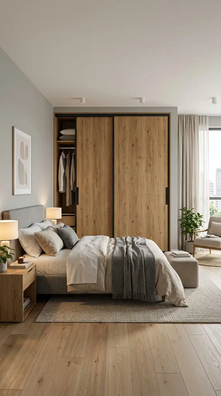 12 Two Sliding Door Wardrobe Designs