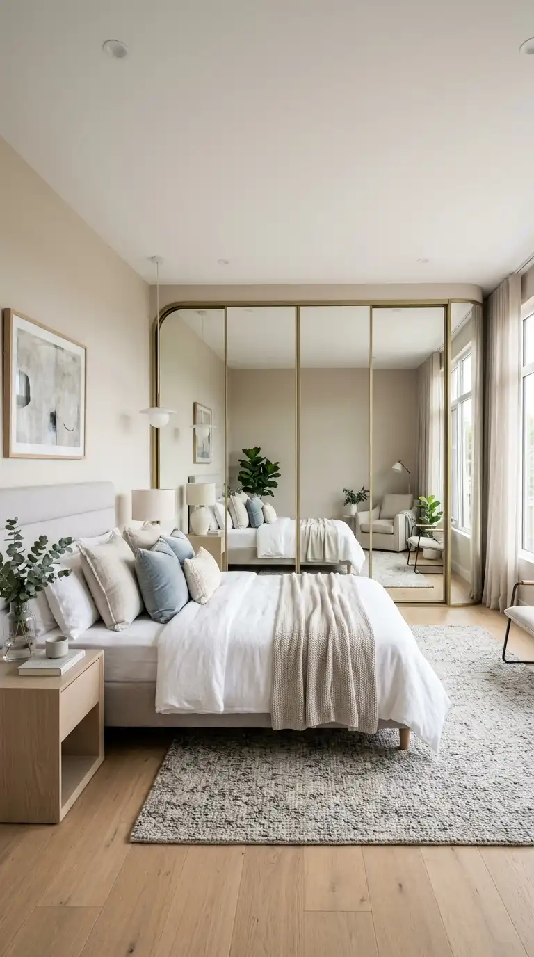 14 Wardrobe with Mirror Designs