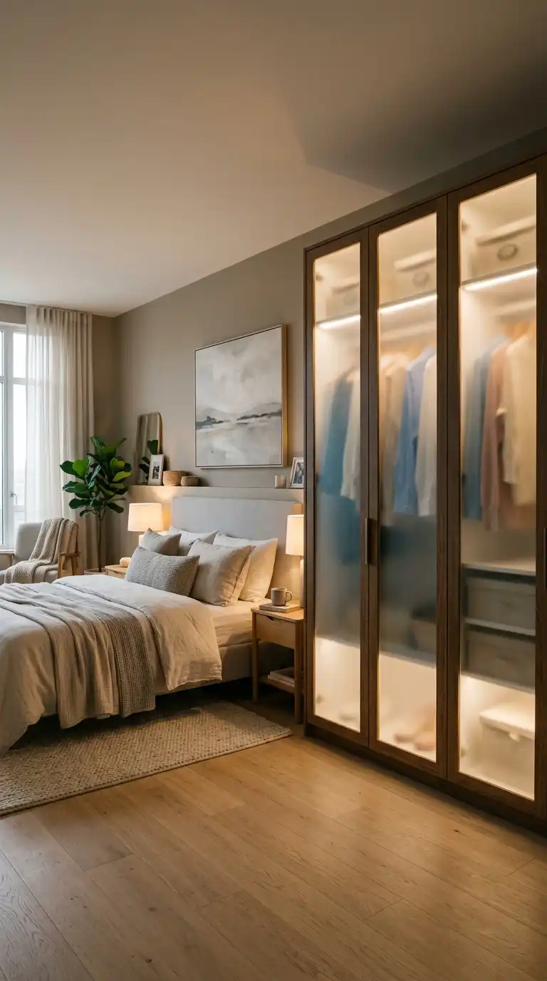12 Glass Wardrobe Ideas