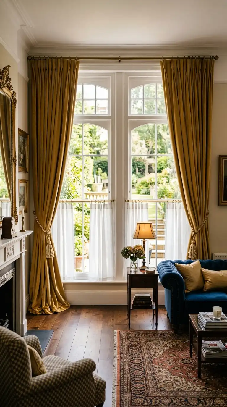 9 Living Room Cafe Curtains Ideas