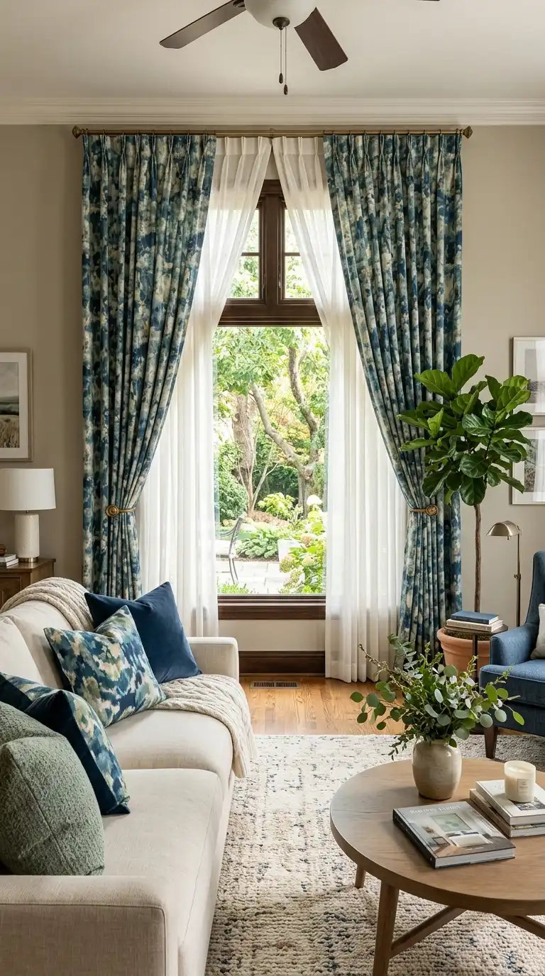 Blue and Green Living Room Ideas