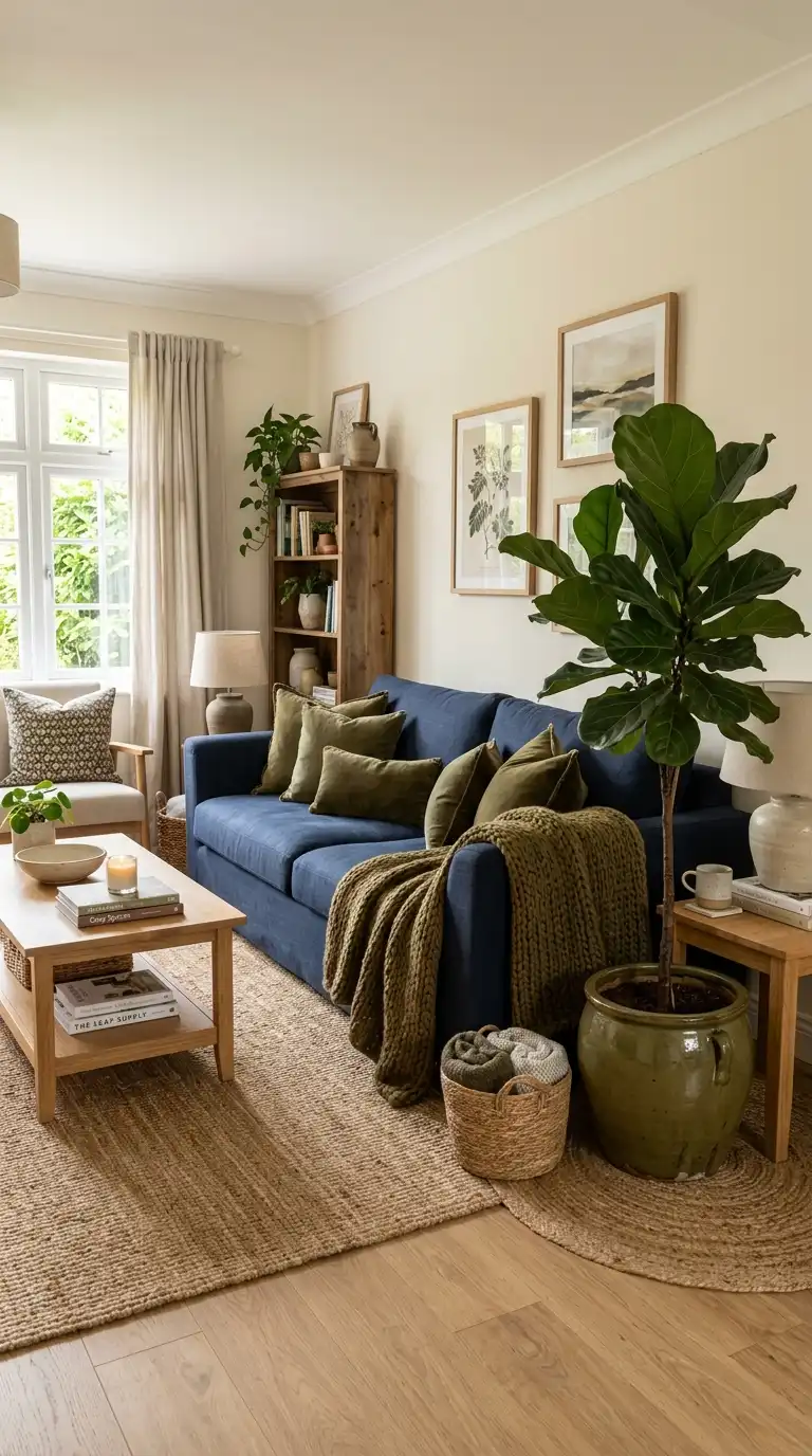 Blue and Green Living Room Ideas