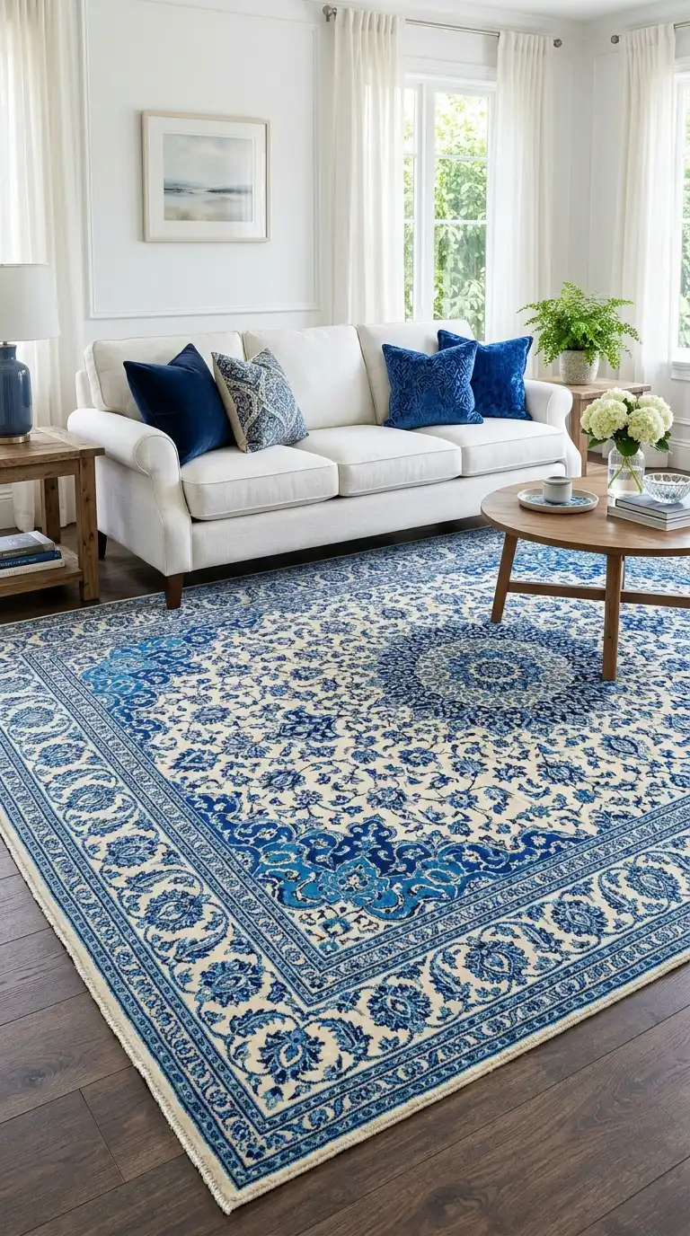 14 Blue Living Room Decor Ideas