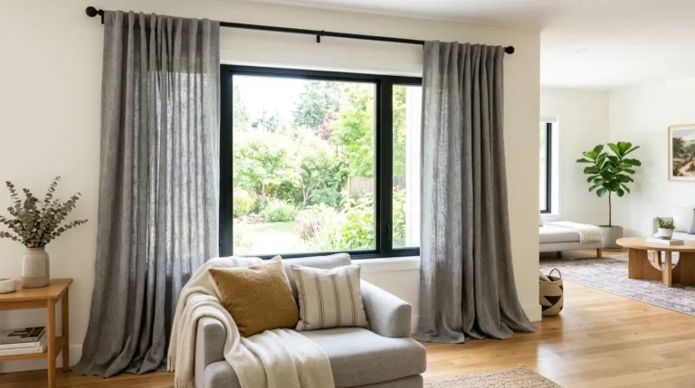 Living room grey curtains ideas: 9 ways to anchor your space with sophisticated neutral tones.