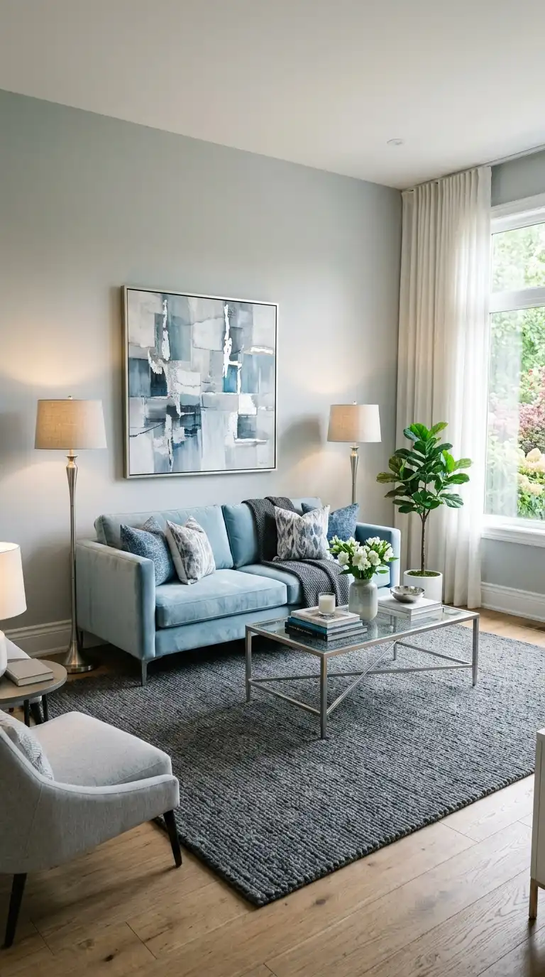 7 Light Blue Sofa Living Room Ideas