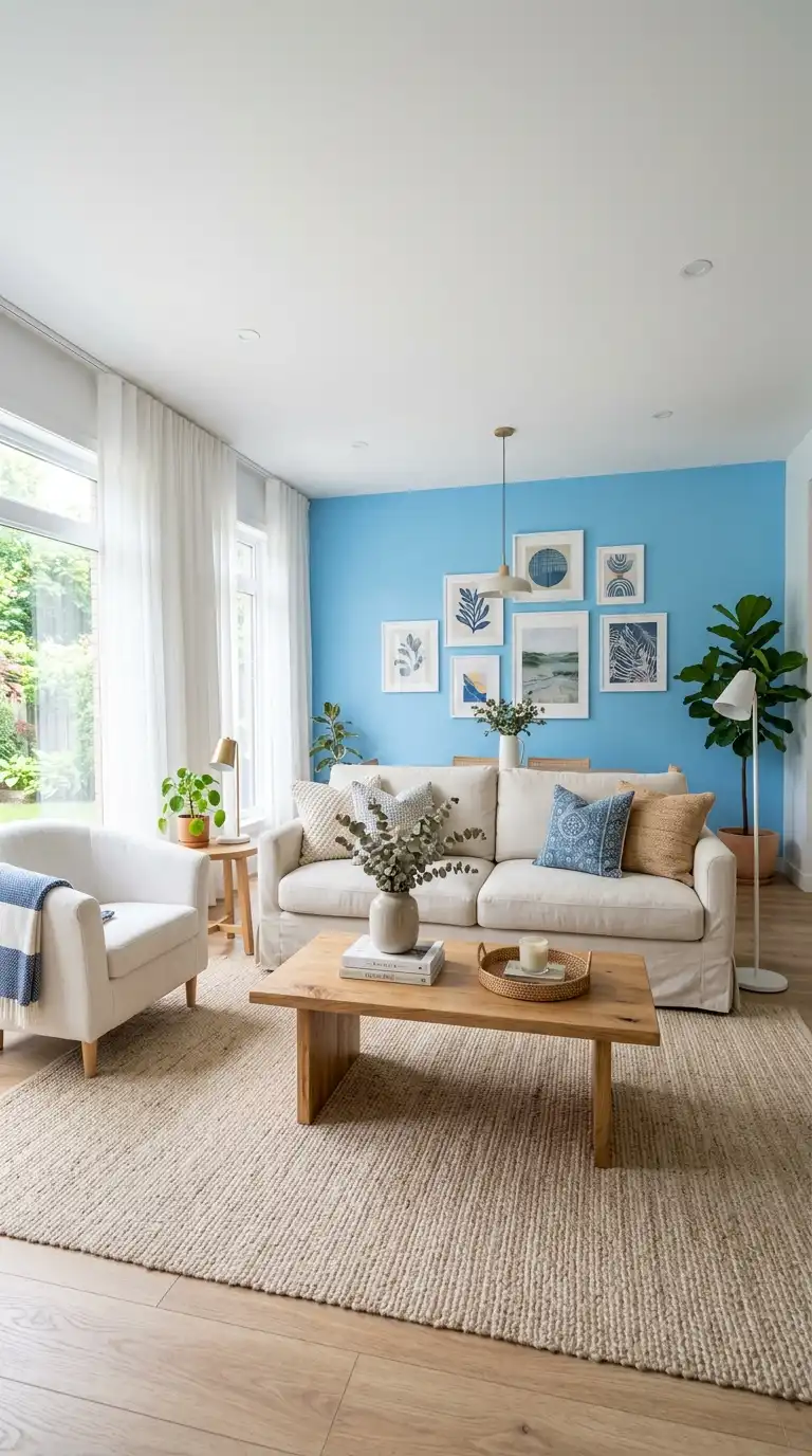 12 Sky Blue Living Room Ideas: Bright, Airy, and Effortlessly Serene