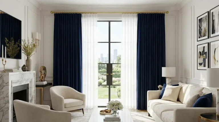 Living room luxury curtains ideas: 13 ways to frame your view with high-end elegance.