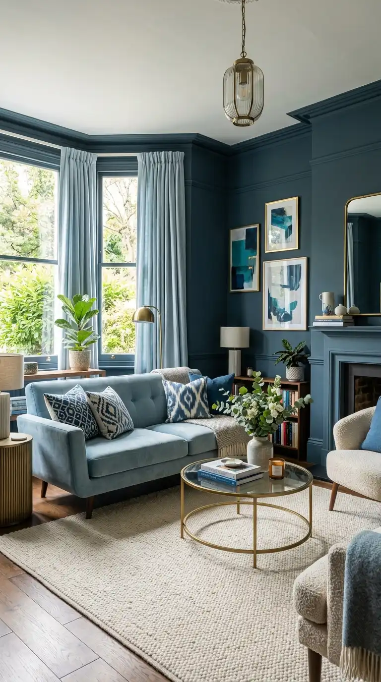 12 Inchyra Blue Living Room Ideas