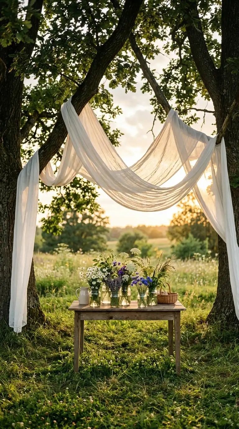 12 Cheap Backyard Wedding Ideas
