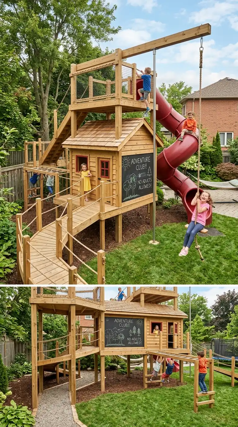 12 Backyard Playground Designs