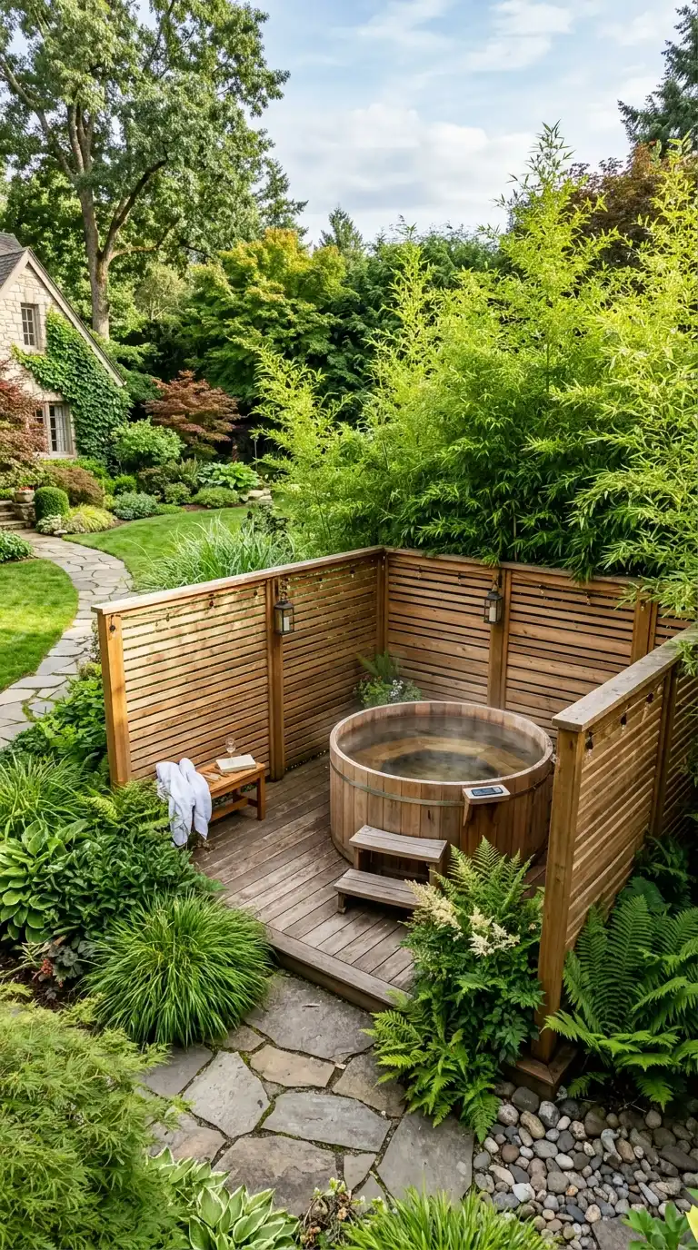 13 Hot Tub Backyard Ideas
