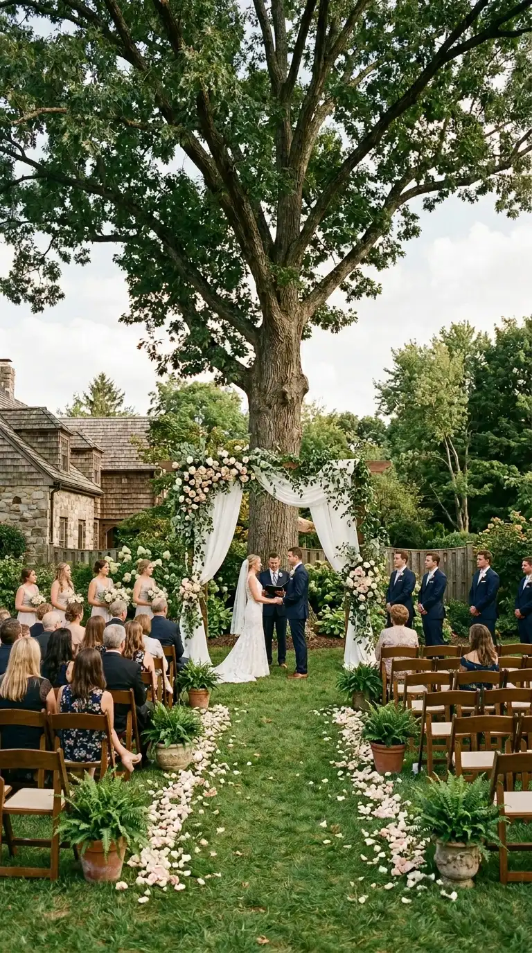 8 Small Backyard Wedding Ideas
