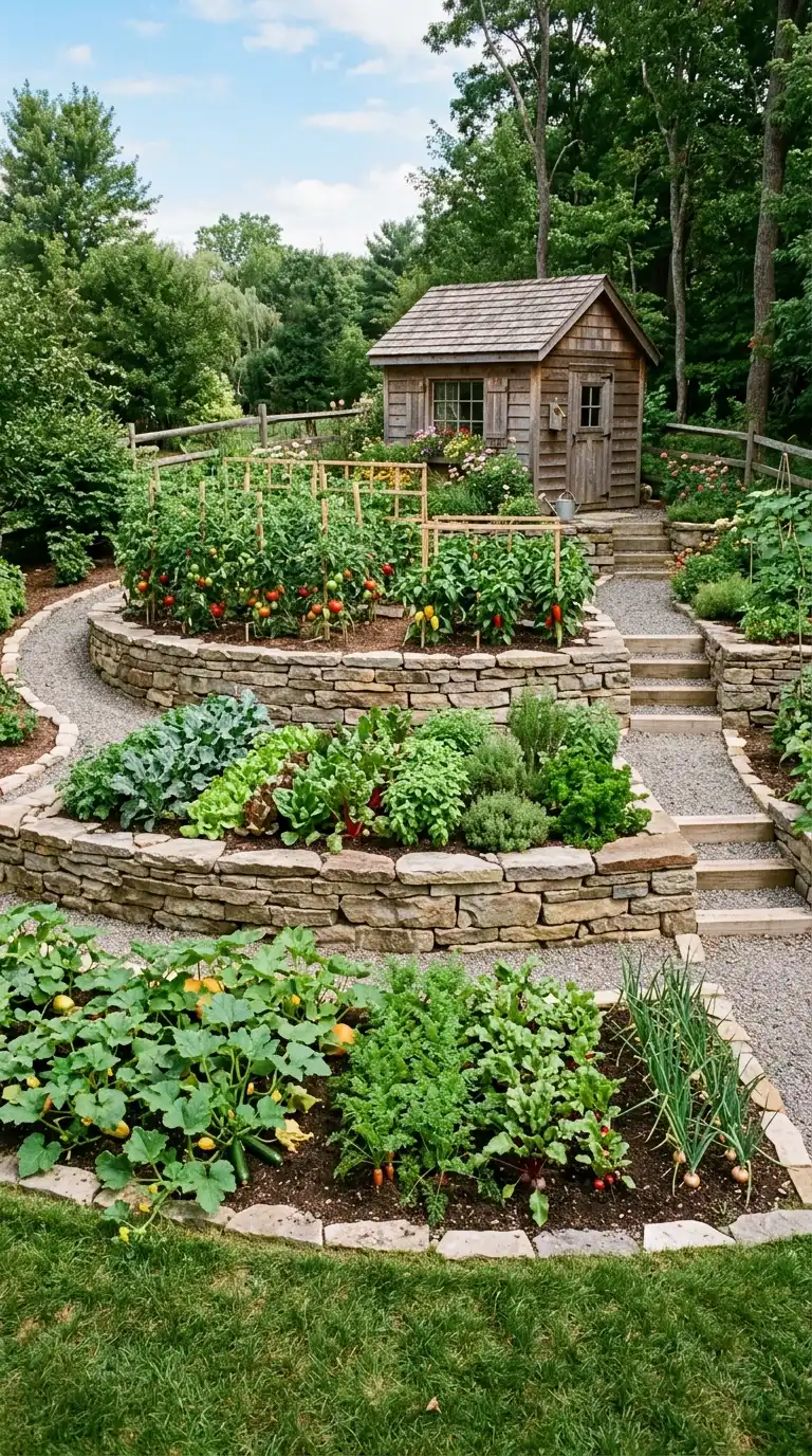 8 Sloped Backyard Landscaping Designs