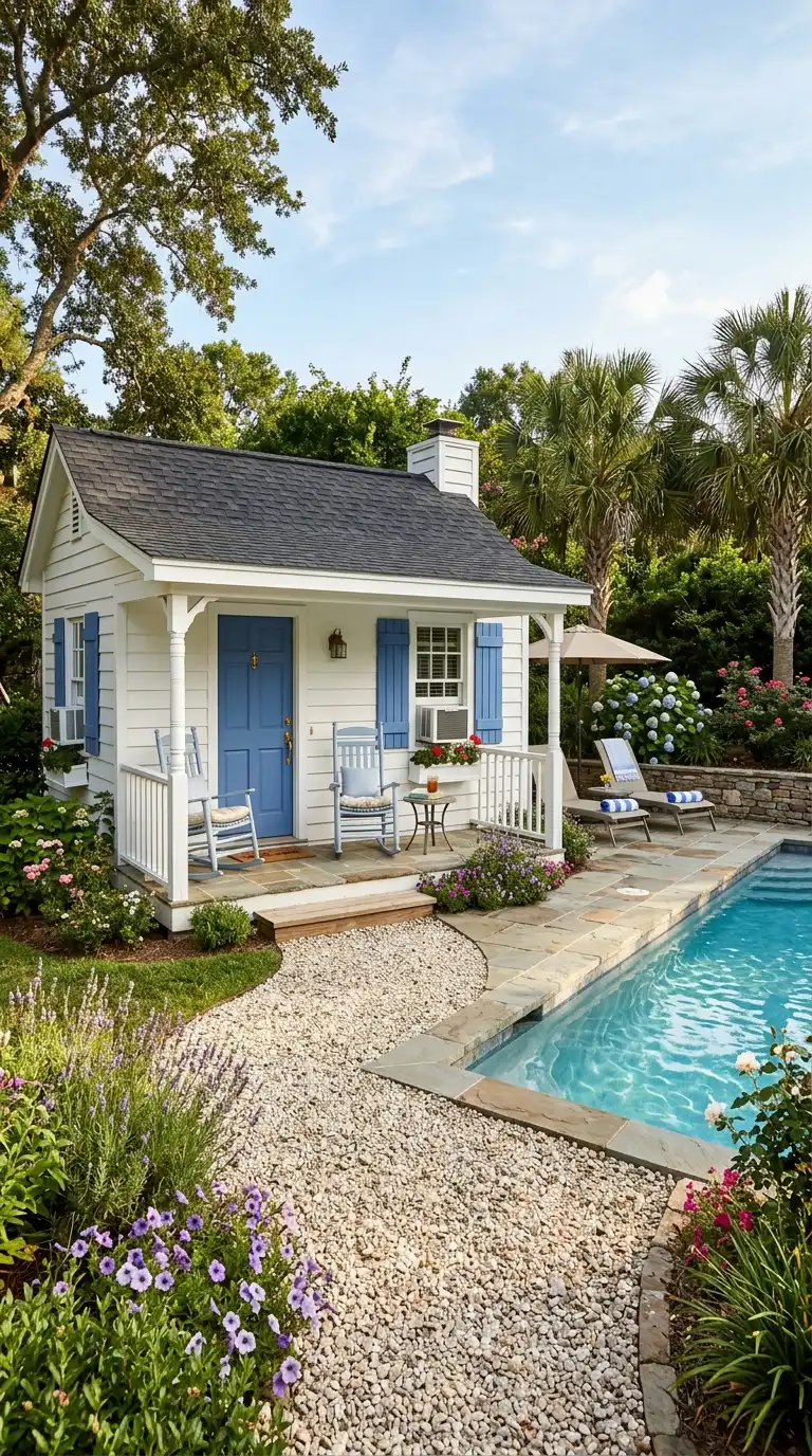 12 Backyard Pool House Ideas